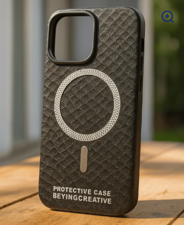 Luxury Texture MagSafe Case