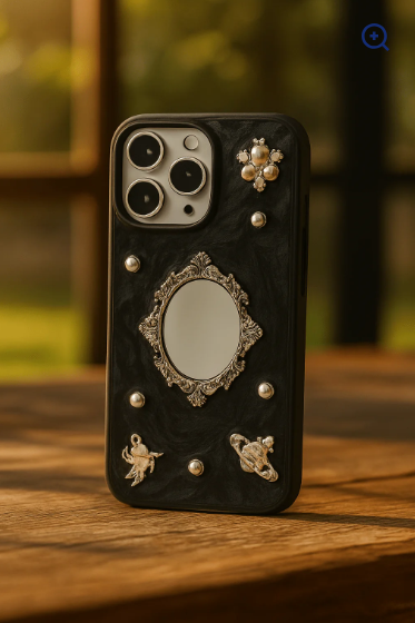 Luxury Retro Mirror iPhone Case