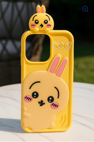 Bunny Silicone iPhone Case