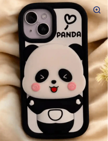 Silicone 3D Design Cartoon iPhone Case