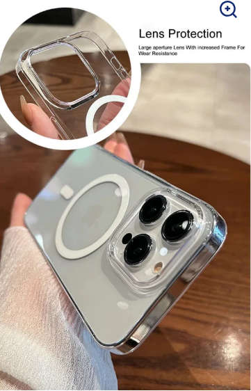 Transparent MagSafe Case for iPhone
