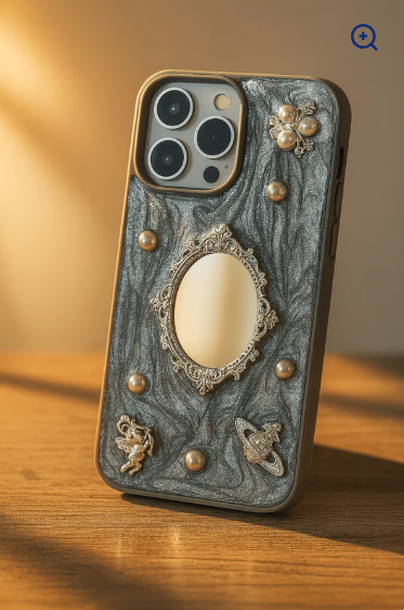 Luxury Retro Mirror iPhone Case