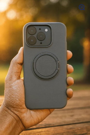 MagSafe-Compatible Silicone Shockproof iPhone Cover